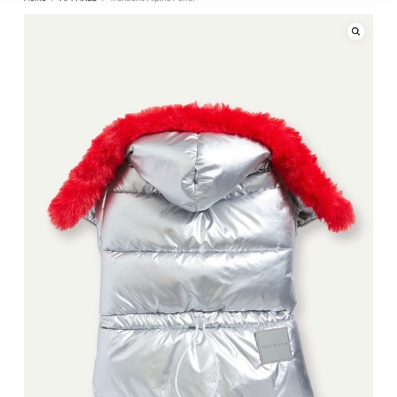 Maxbone dog Alpine Silver  puffer - Picture 4 of 6